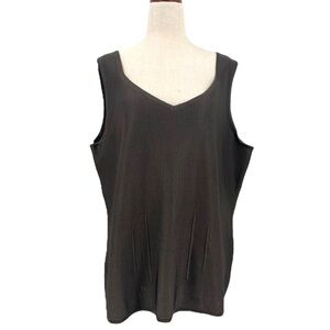 Emanuel‎ Ungaro Woman Knit Sleeveless Tank Top 1X